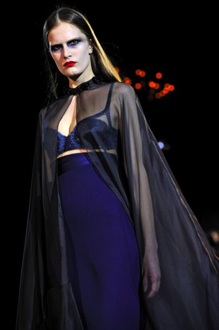 Illustration for article titled Givenchy's Couture Flight Of Gothic-Iberian Fancy